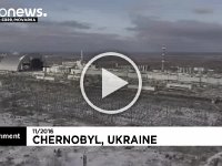 Le nouveau sacophage de Chernobyl mis en place